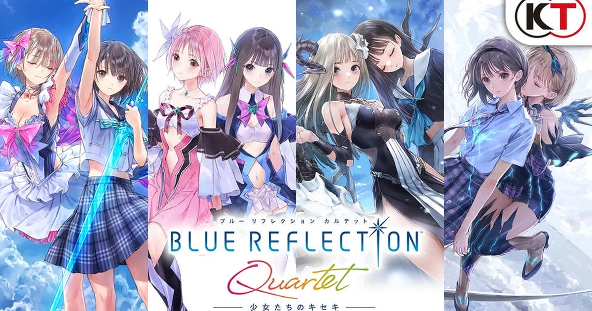 『BLUE REFLECTION Quartet: 少女たちのキセキ』PSストアで予約受付開始。シリーズ4作品を1本に収録