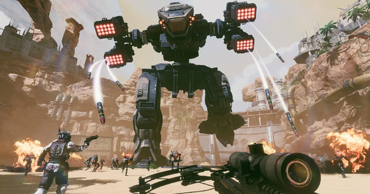 最大4人協力プレイのローグライトFPS『Ironsand』8月21日にSteam配信予定