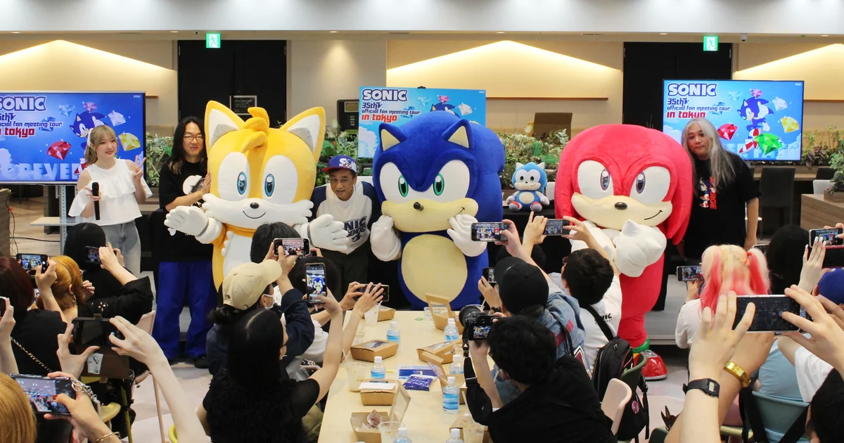 『ソニック・ザ・ヘッジホッグ』35周年記念ファンミーティングが東京で開催