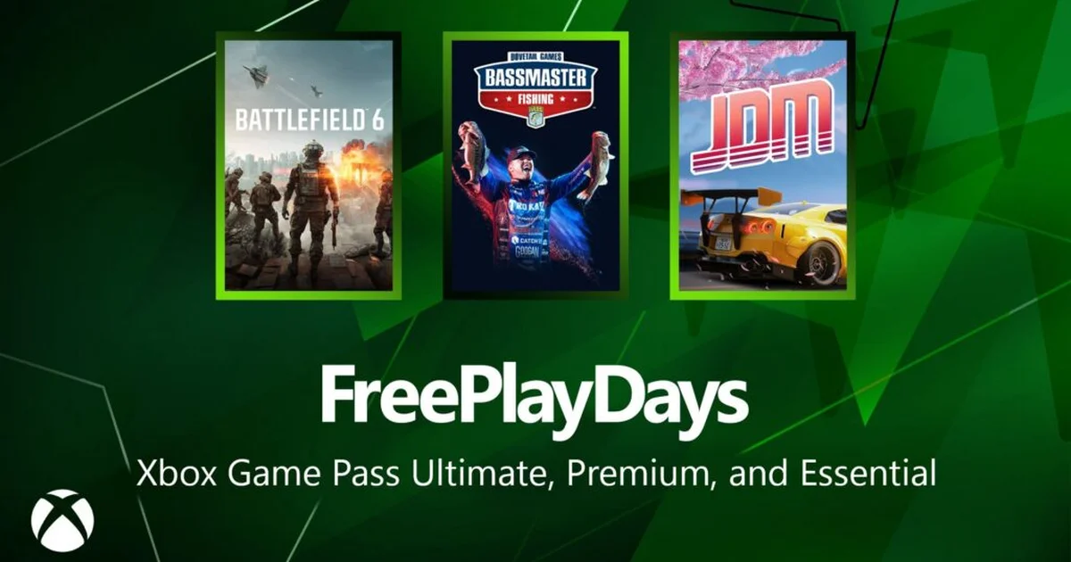 Xbox「Free Play Days」、『Battlefield 6』など3タイトルが週末無料プレイ対象に